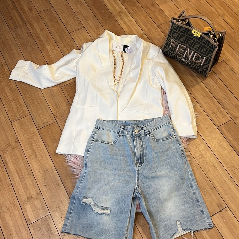 NWT‎ High waist Denim Shorts